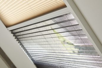 Plisségordijnen zwart