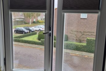 Duette® shades bij openslaande ramen